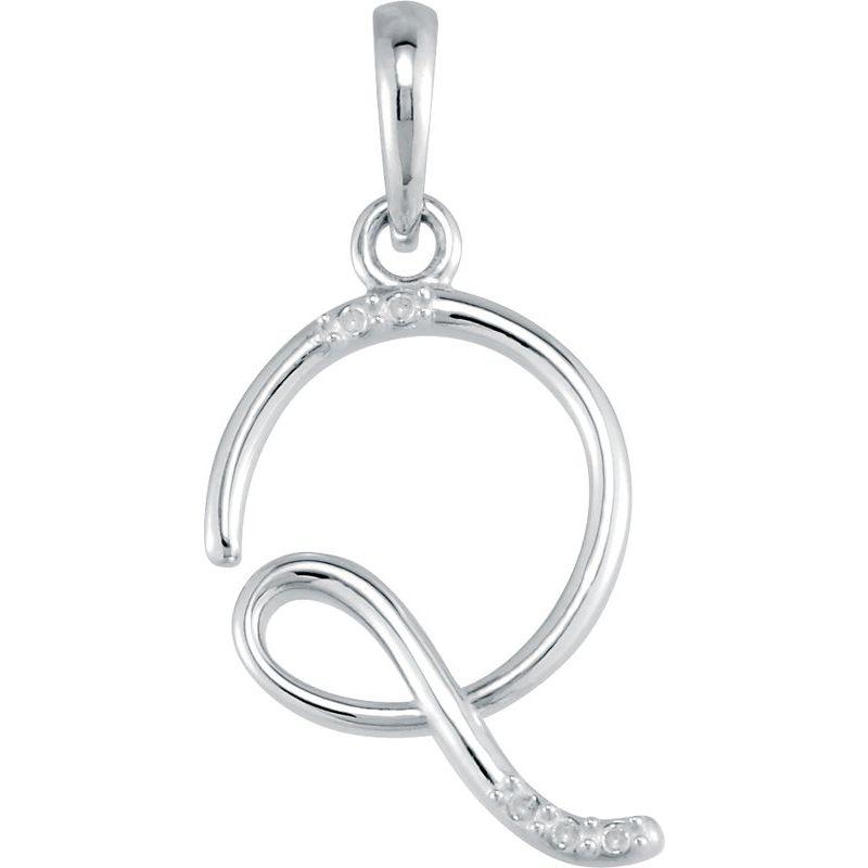 Initial Necklace or Pendant