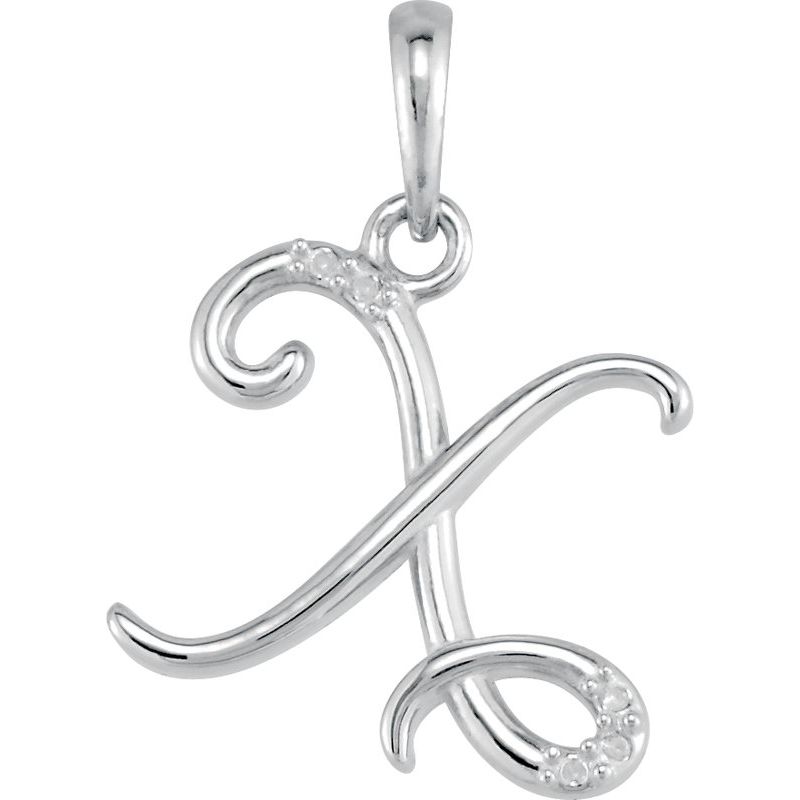 Initial Necklace or Pendant