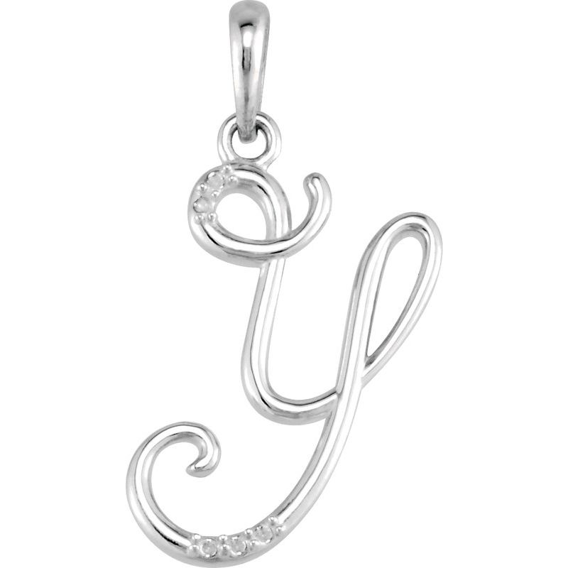 Initial Necklace or Pendant