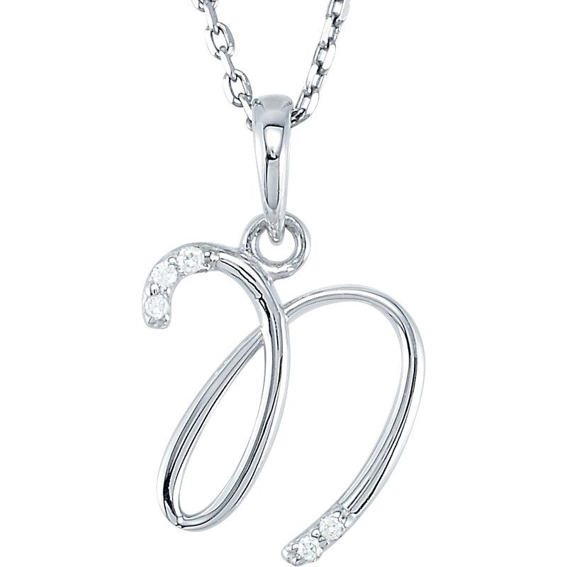 Initial Necklace or Pendant