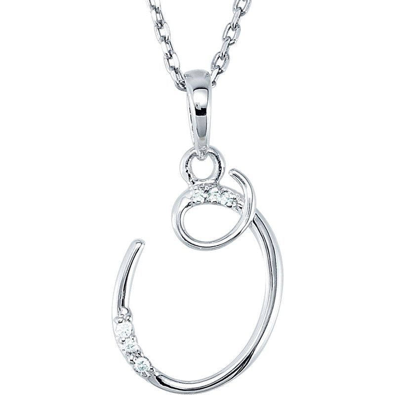 Initial Necklace or Pendant