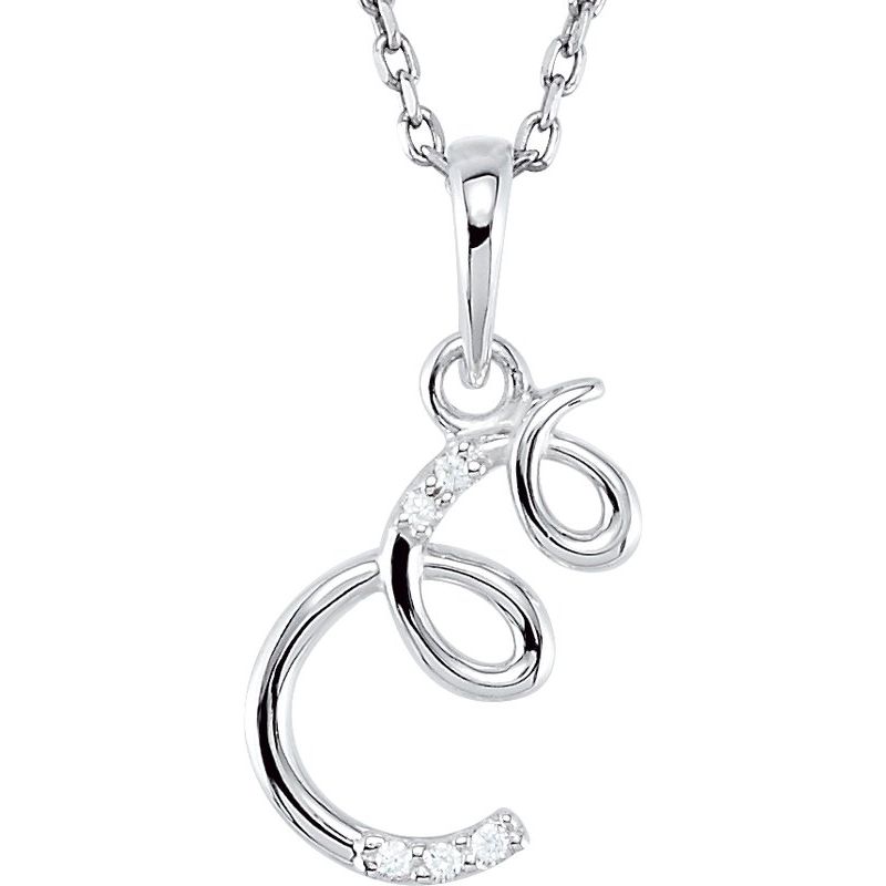 Initial Necklace or Pendant