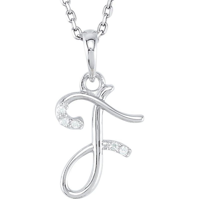 Initial Necklace or Pendant