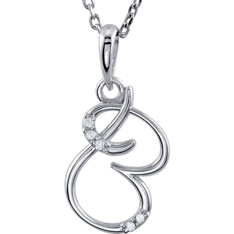 Initial Necklace or Pendant