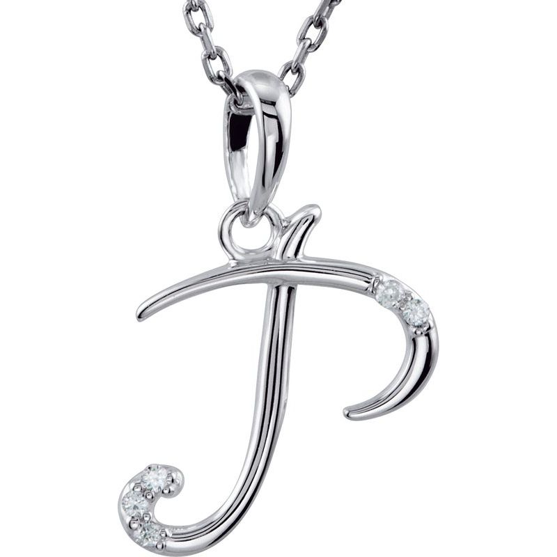 Initial Necklace or Pendant