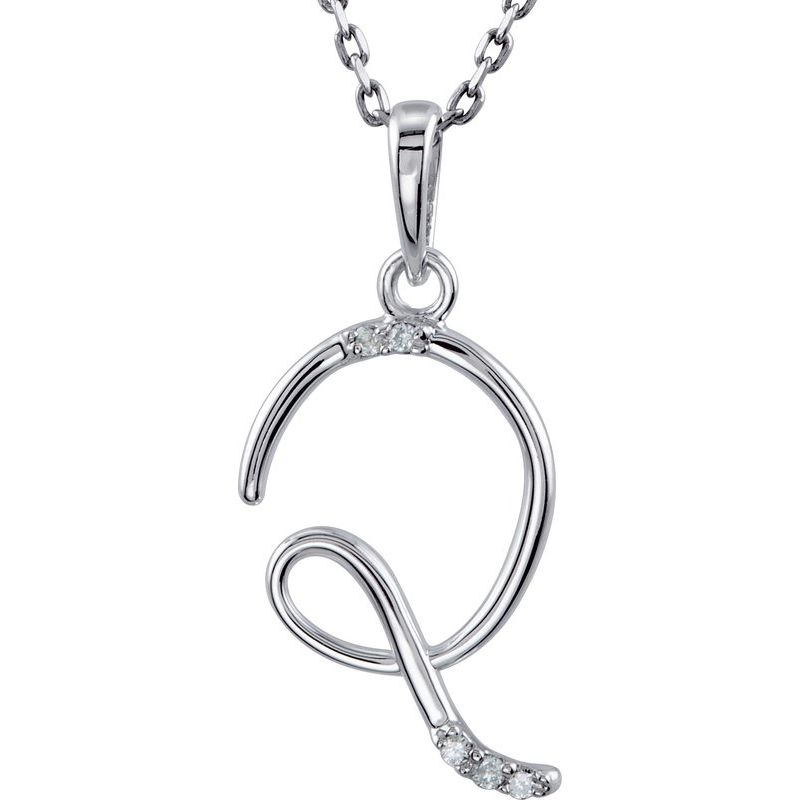 Initial Necklace or Pendant
