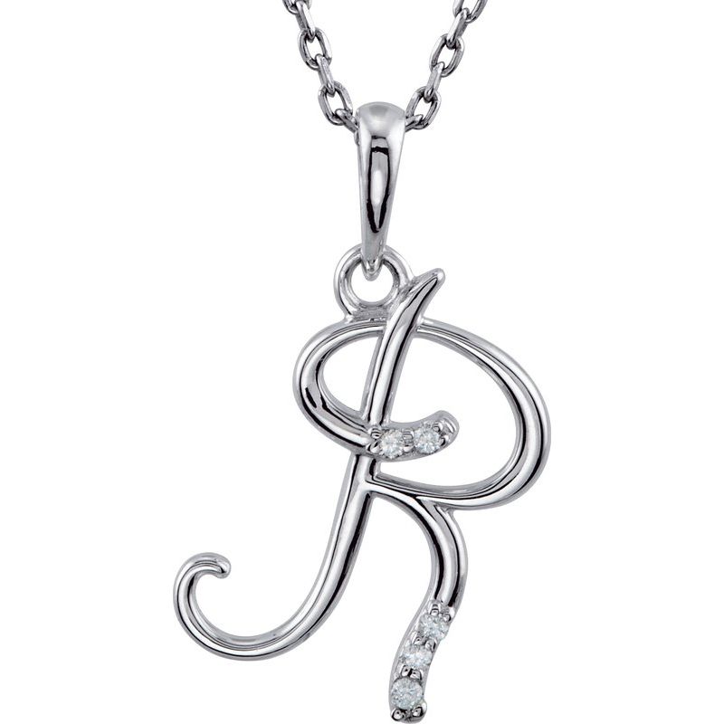 Initial Necklace or Pendant