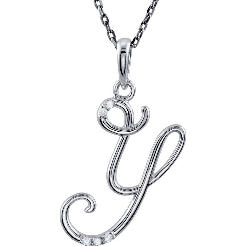 Initial Necklace or Pendant