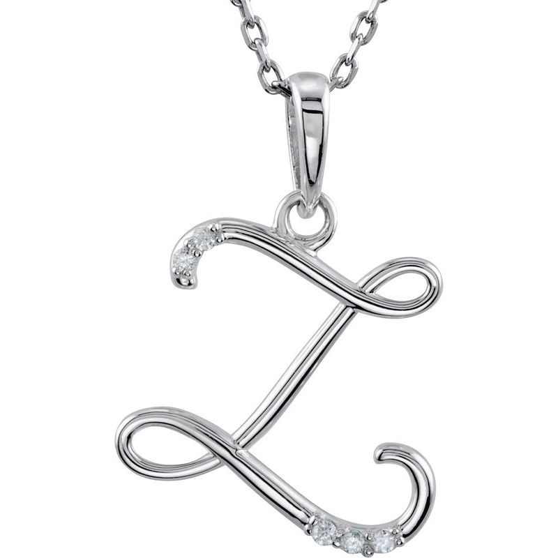 Initial Necklace or Pendant