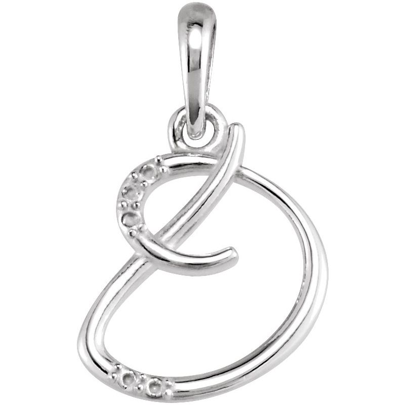 Initial Necklace or Pendant