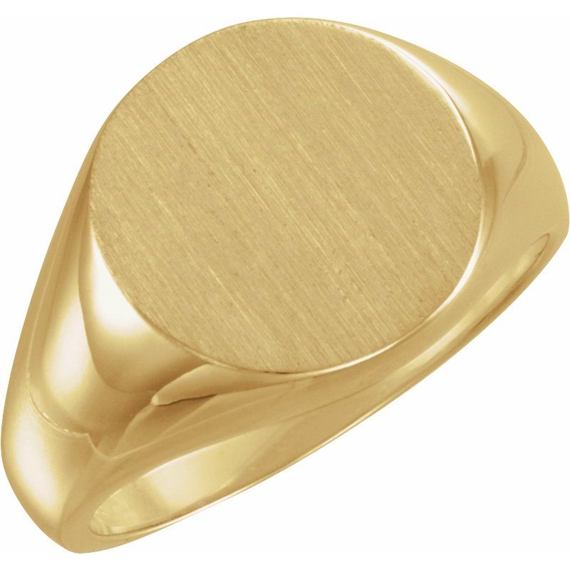 Round Signet Ring No. 2