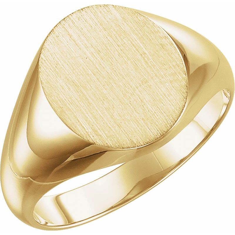 Oval Signet Ring No. 8