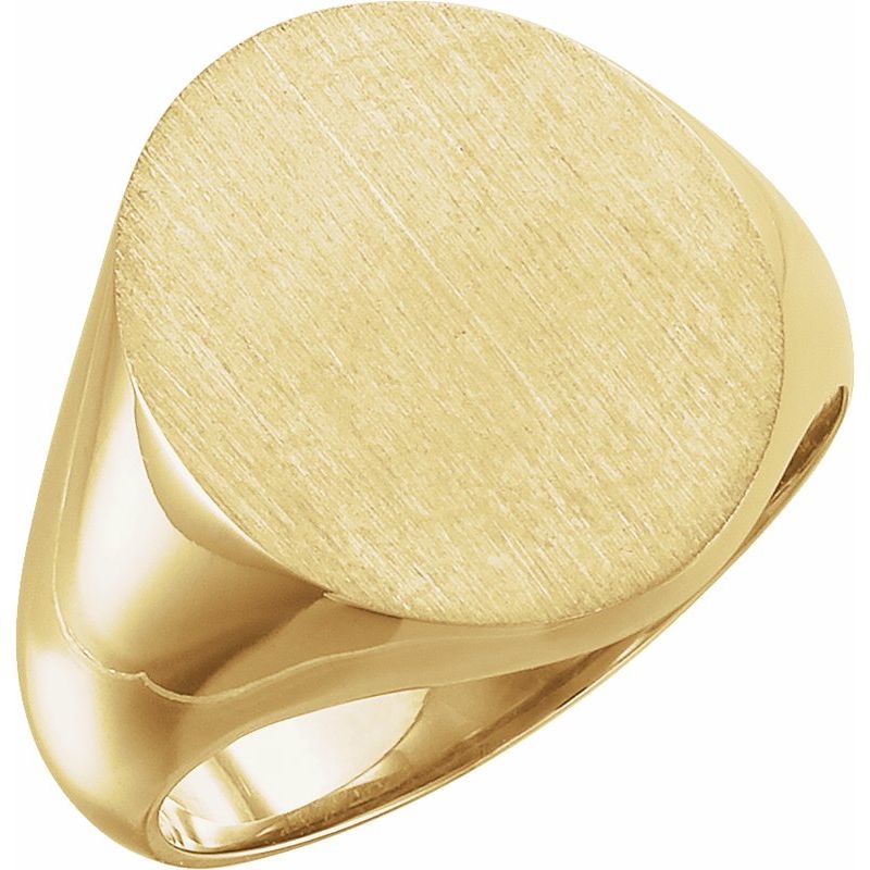 Oval Signet Ring No. 8