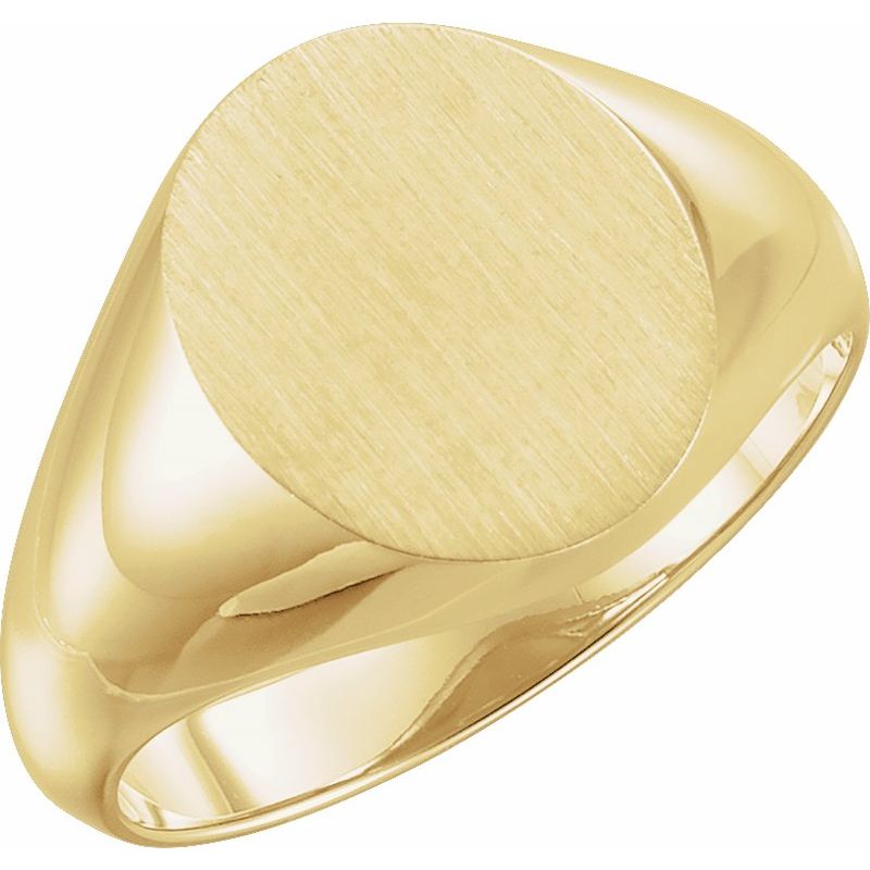 Oval Signet Ring No. 9