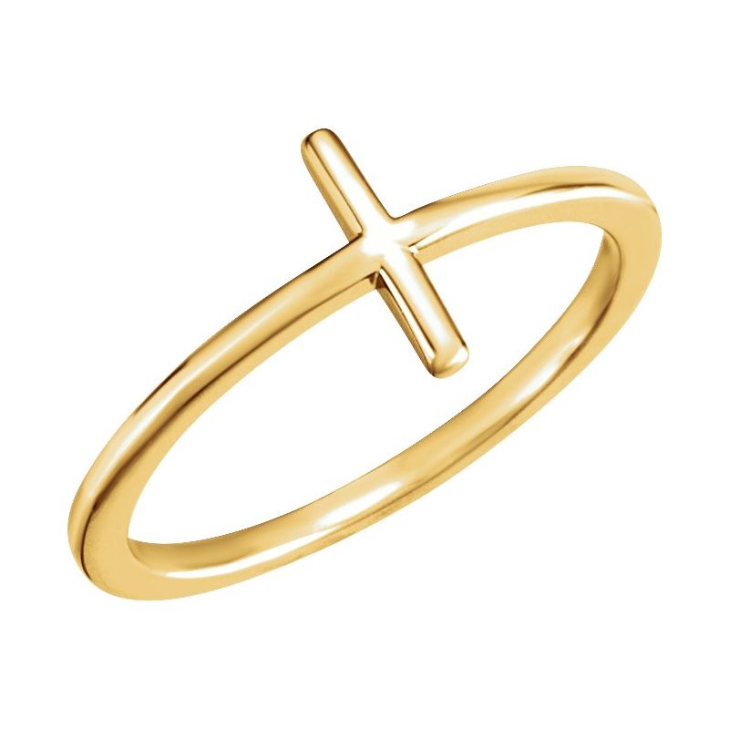 Sideways Cross Ring No. 2