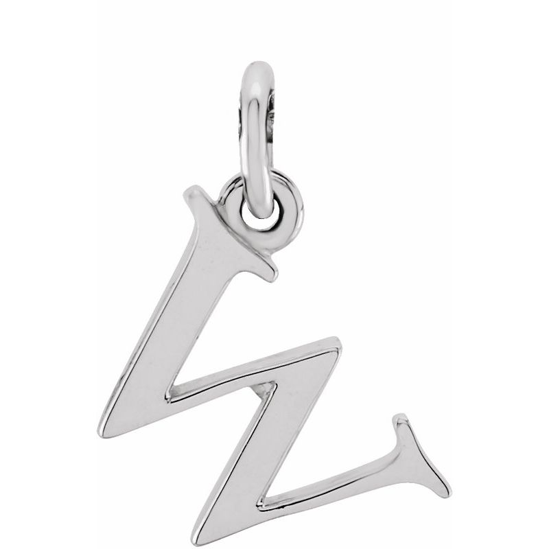 Lowercase Initial Necklace or Charm/Pendant