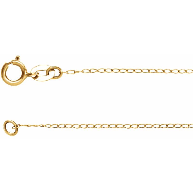 1 mm Curb Chain No. 2