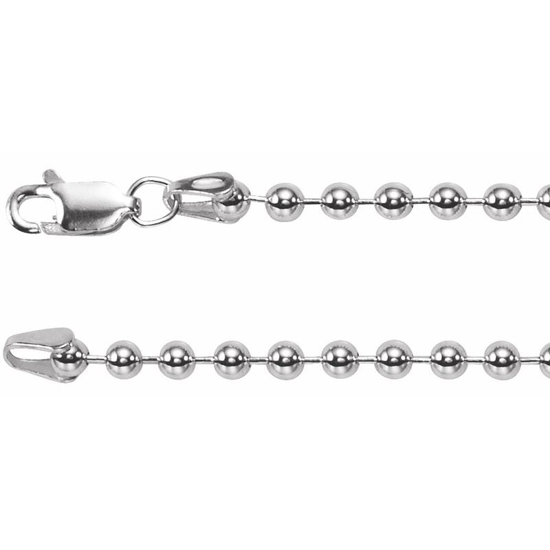 3 mm Hollow Bead Chain