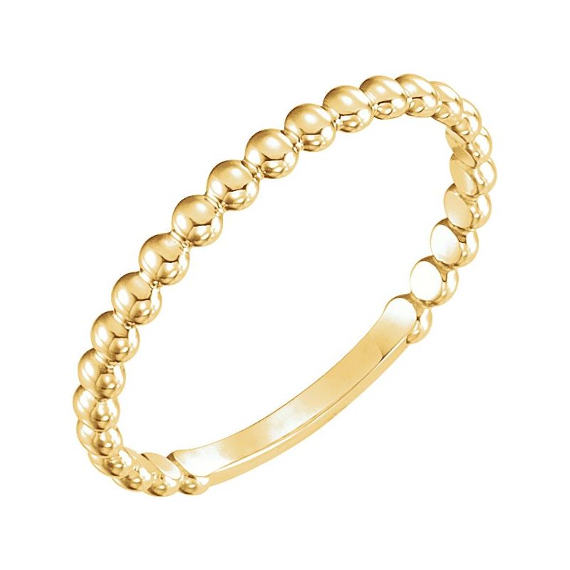 Stackable Beaded Ring