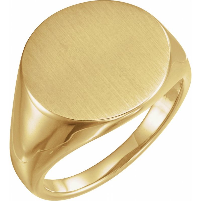 Round Signet Ring No. 2