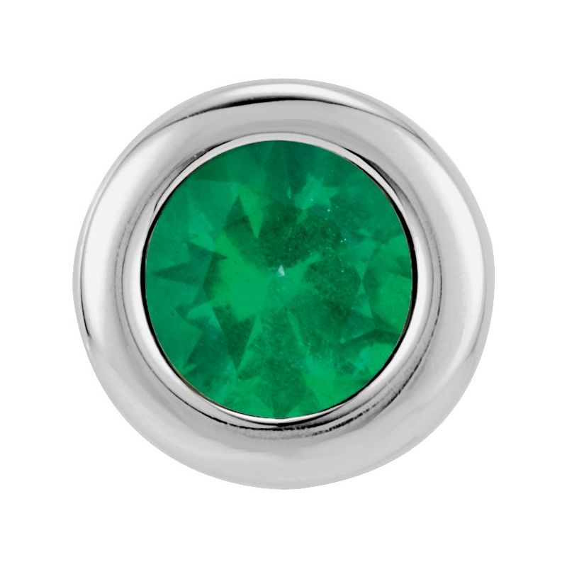 Birth of a Child Solitaire Pendant — 6 mm Imitation