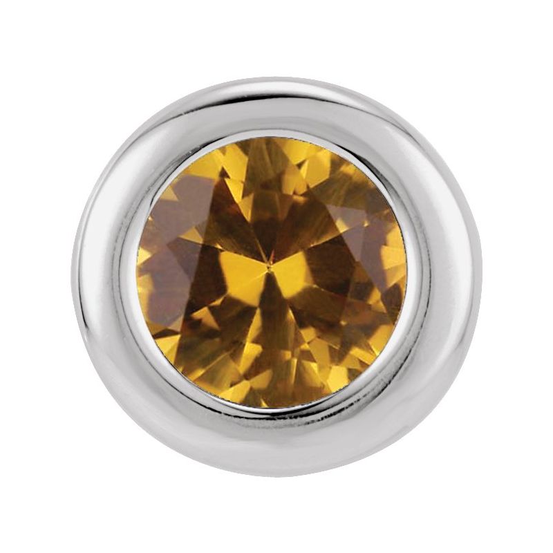 Birth of a Child Solitaire Pendant — 6 mm Imitation