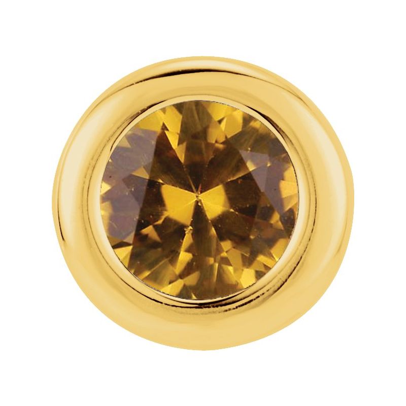 Birth of a Child Solitaire Pendant — 6 mm Imitation
