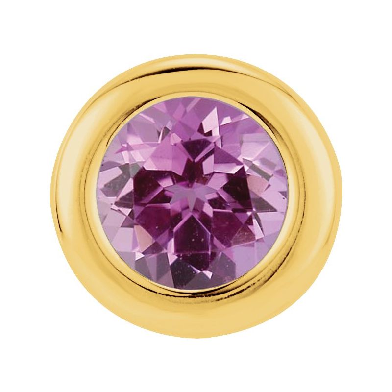Birth of a Child Solitaire Pendant — 6 mm Imitation