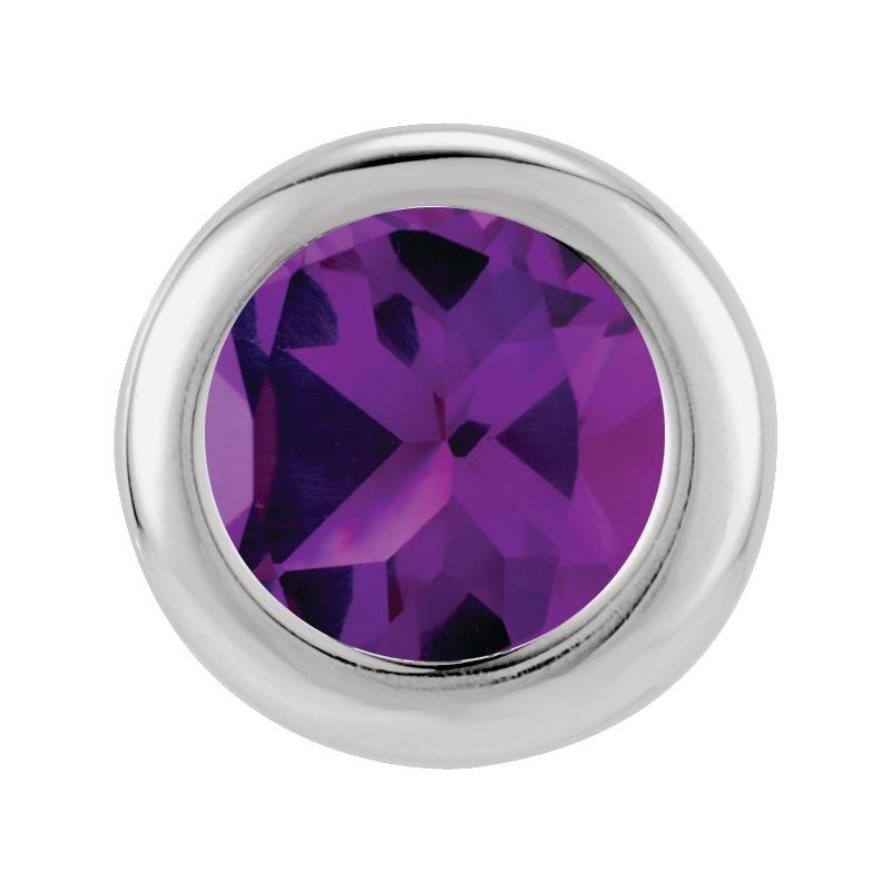 Birth of a Child Solitaire Pendant — 6 mm Imitation