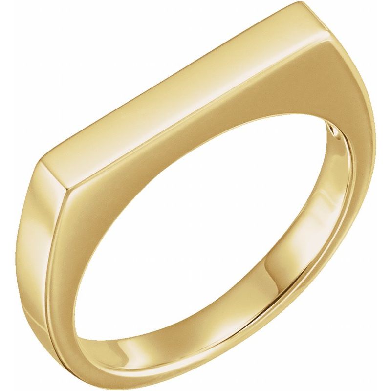 Engravable Stackable Ring