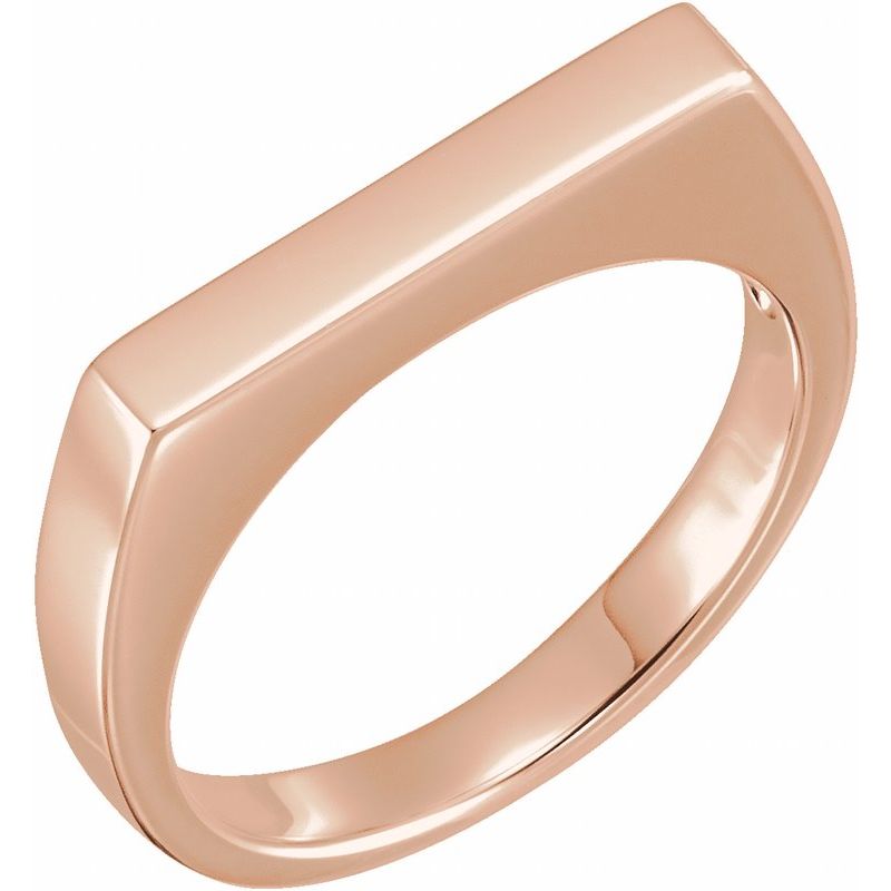 Engravable Stackable Ring