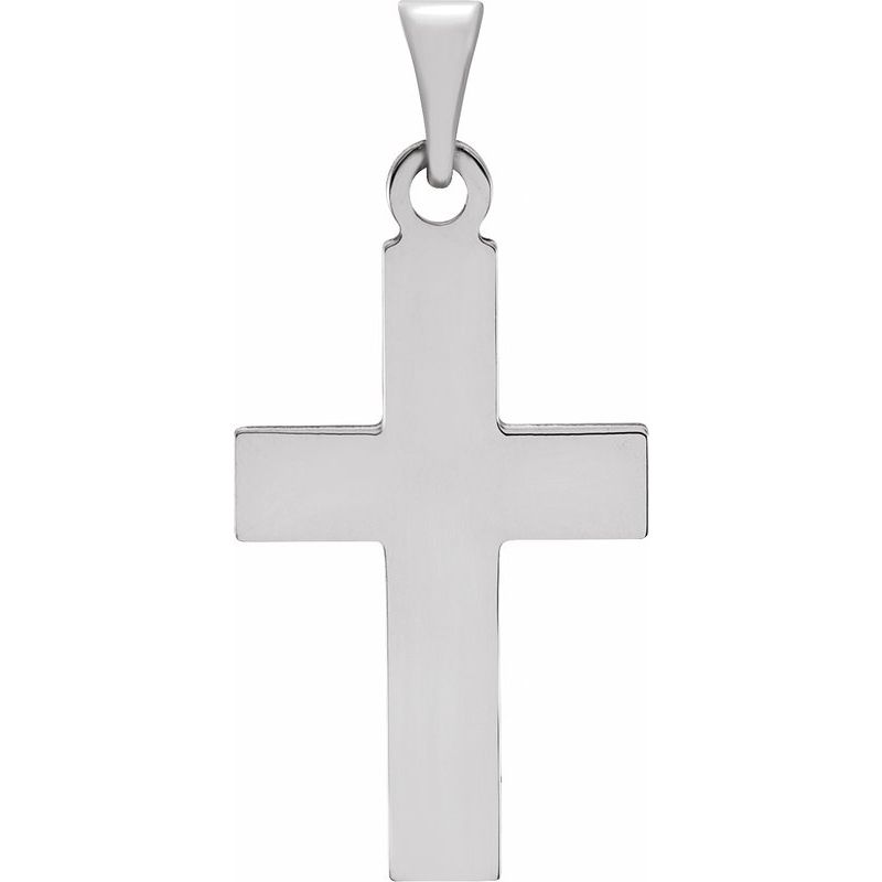Engravable Cross Necklace or Pendant