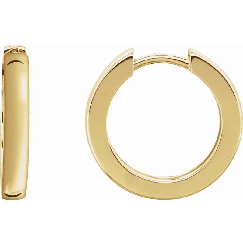 Hinged Hoop Earrings No. 3