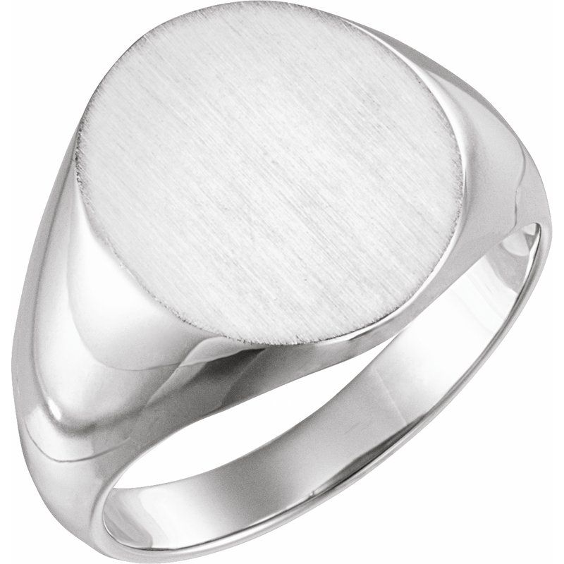 Oval Signet Ring No. 8