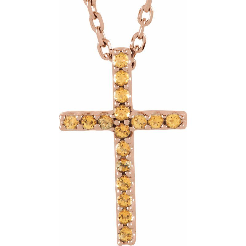 Petite Cross Necklace or Pendant