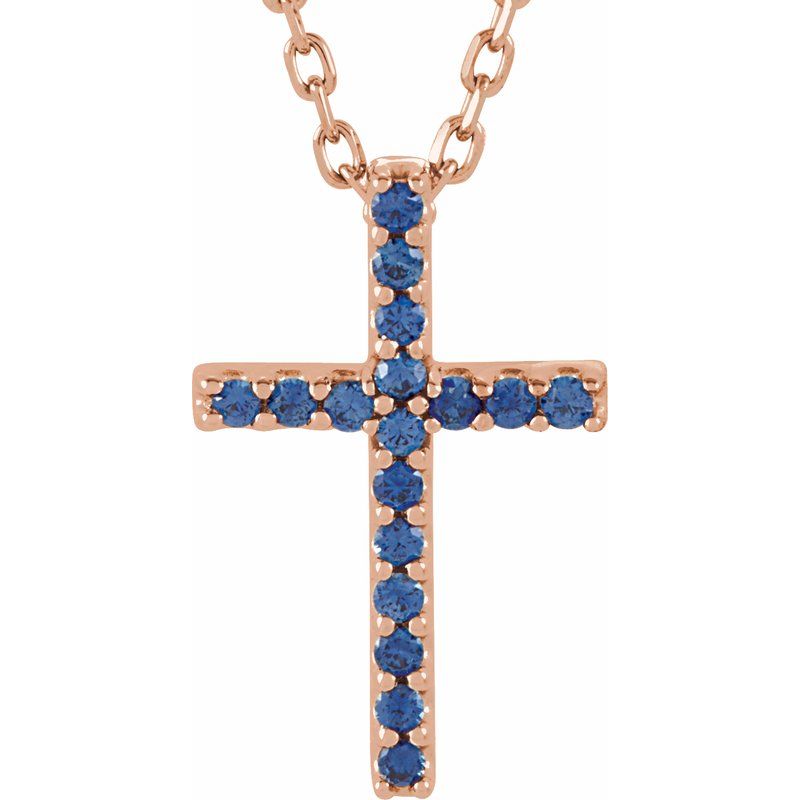 Petite Cross Necklace or Pendant