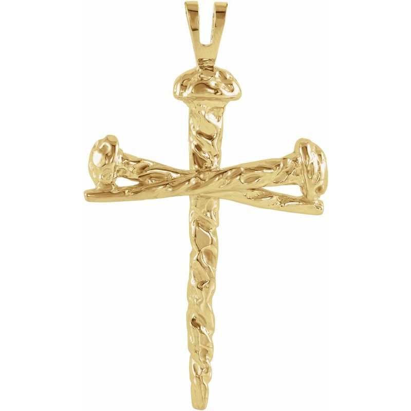 Nail Cross Pendant