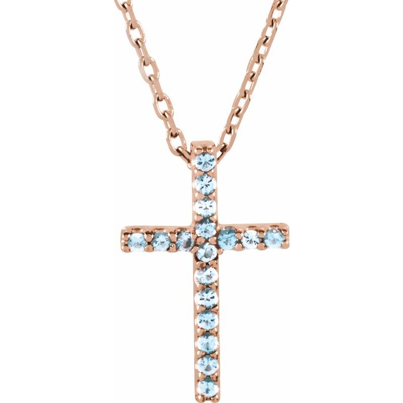 Petite Cross Necklace or Pendant