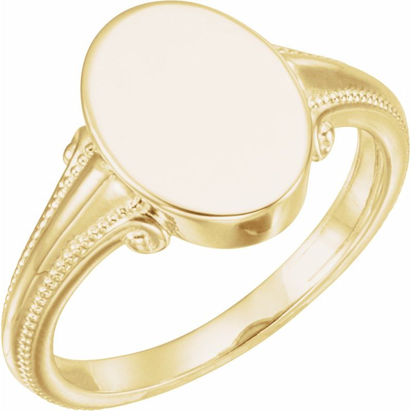 Oval Signet Ring No. 3