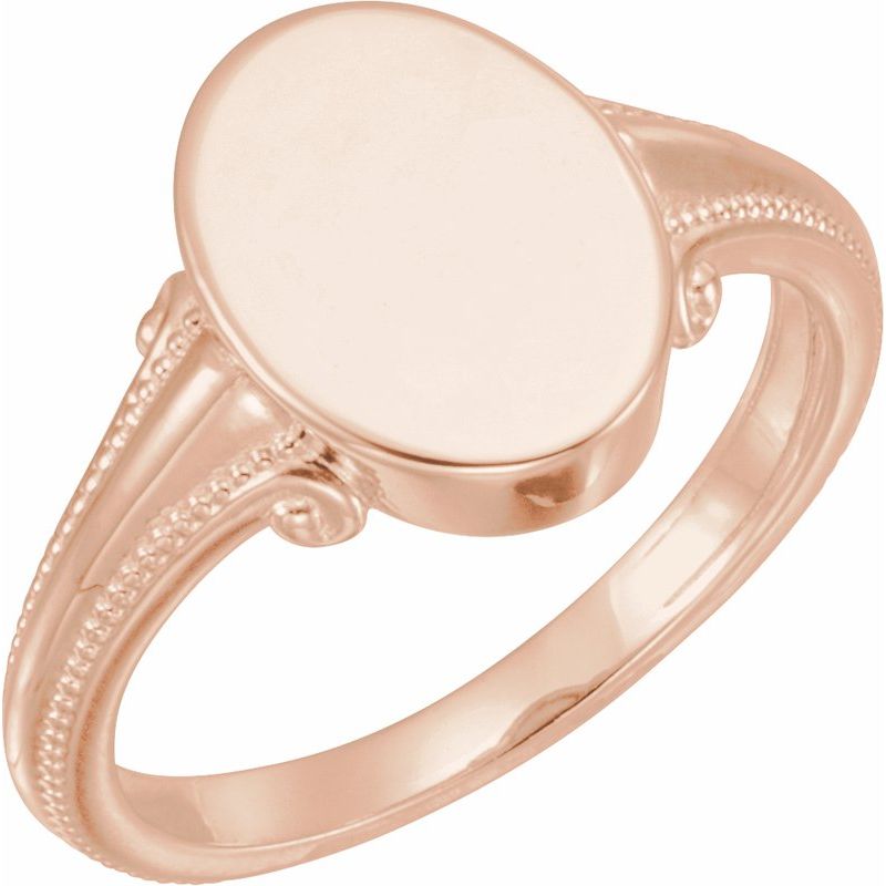 Oval Signet Ring No. 3