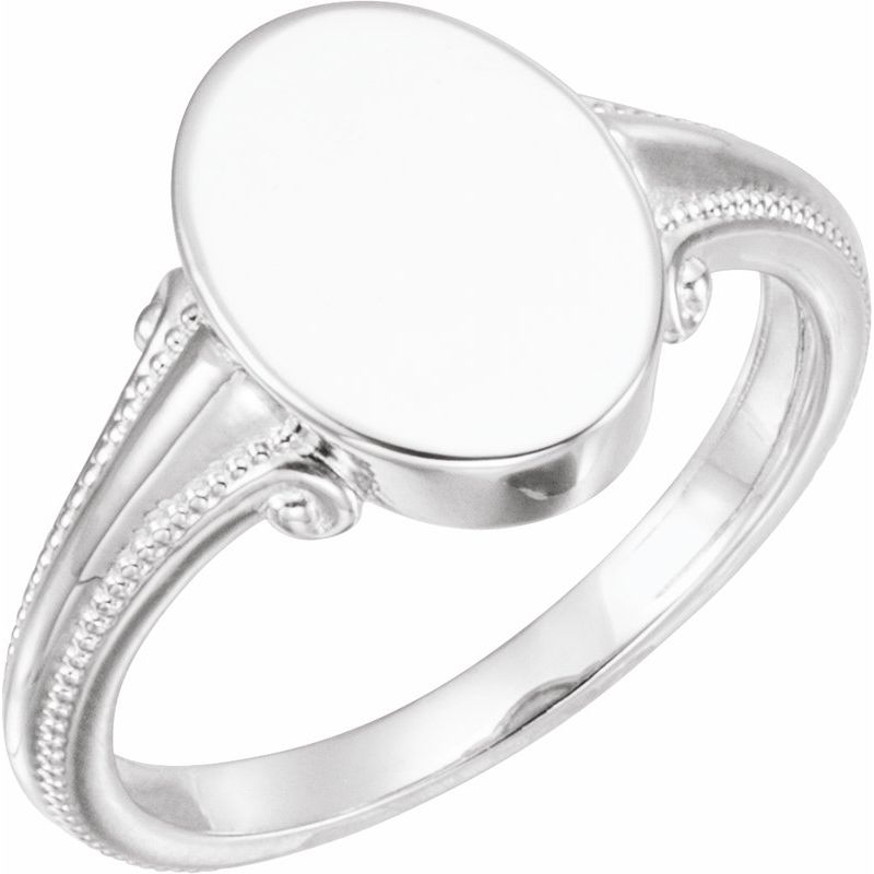 Oval Signet Ring No. 3