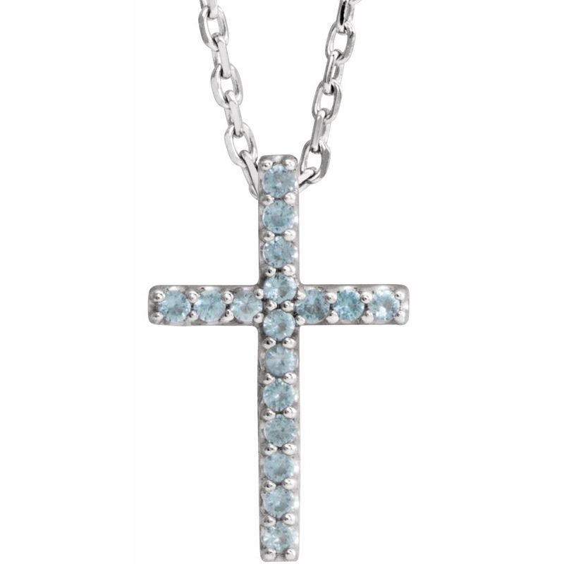 Petite Cross Necklace or Pendant