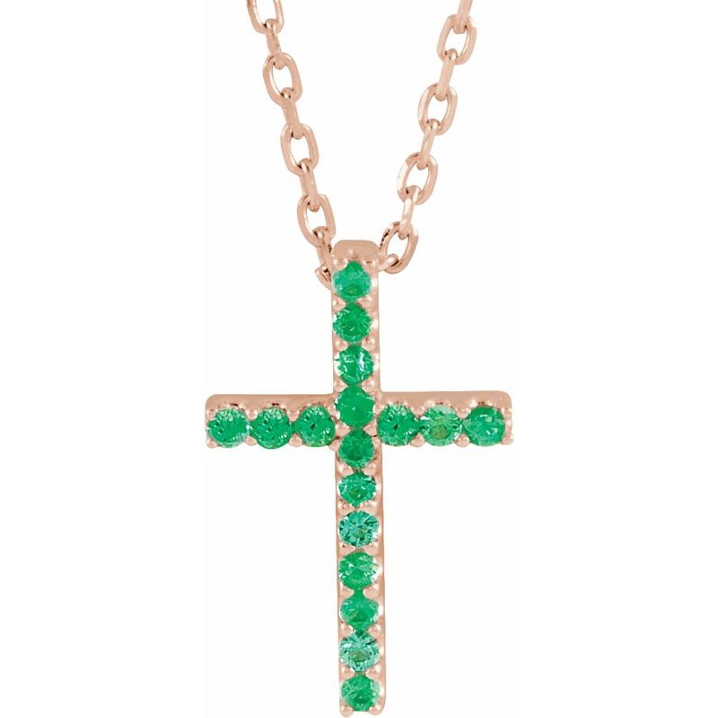 Petite Cross Necklace or Pendant