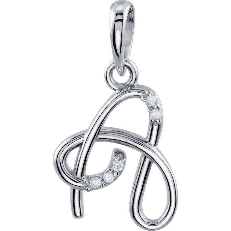 Initial Necklace or Pendant