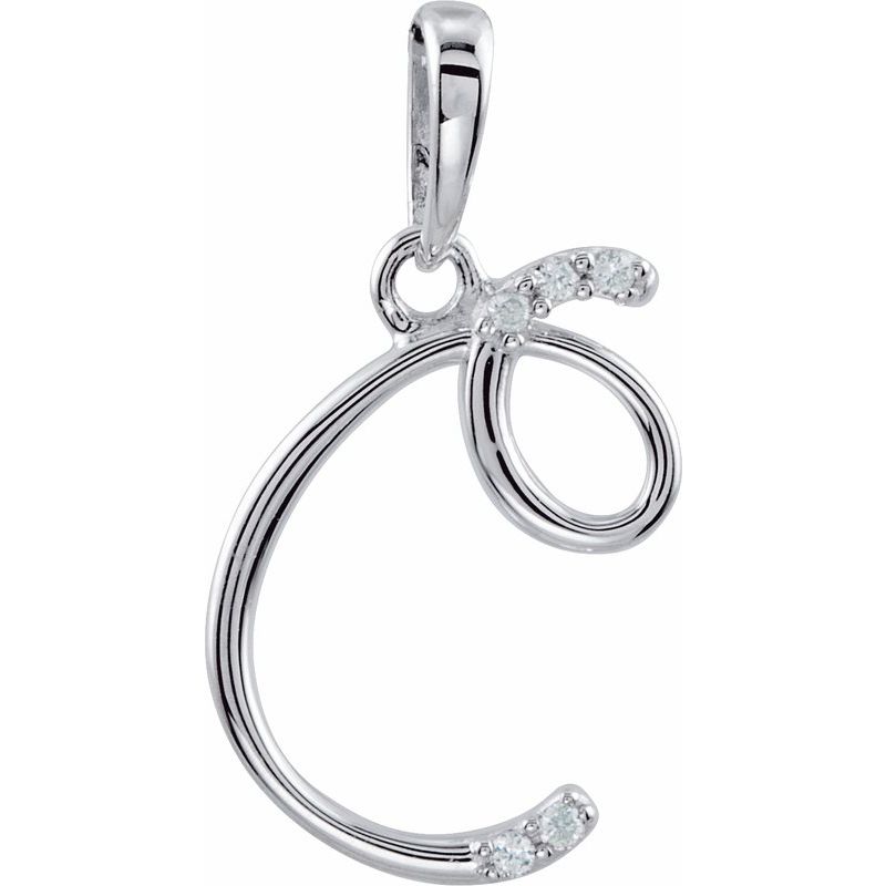 Initial Necklace or Pendant