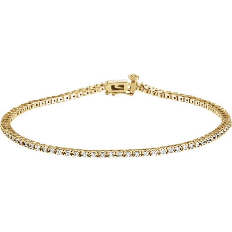 7/8 ctw Diamond Line 7 1/4" Bracelet
