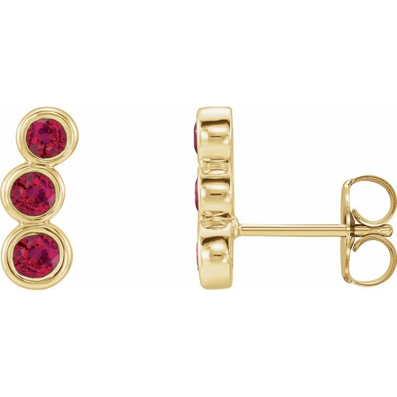 Three-Stone Ear Climbers
