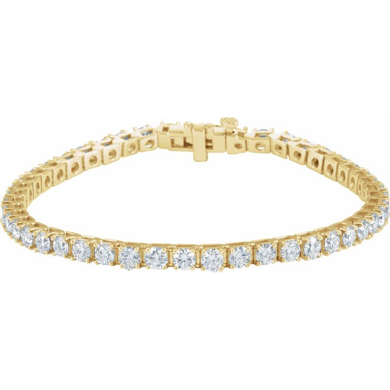 7 ctw Natural Diamond Line 7 1/4″ Bracelet
