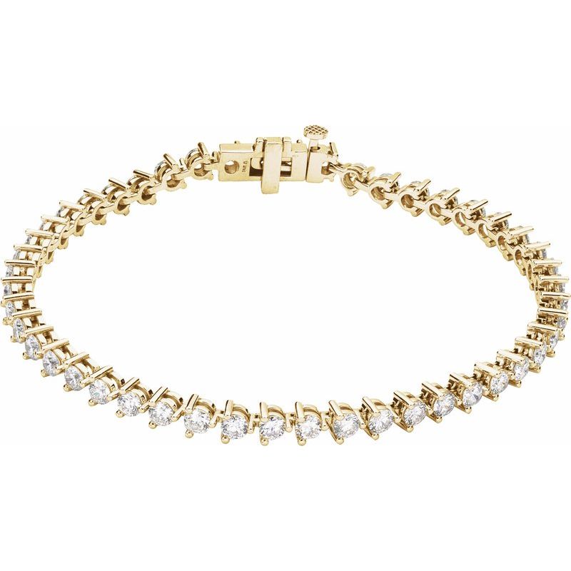 4 3/4 ctw Diamond Line 7 1/4″ Bracelet