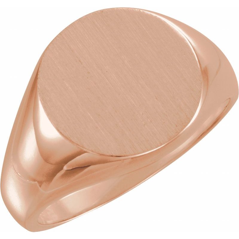 Round Signet Ring No. 2